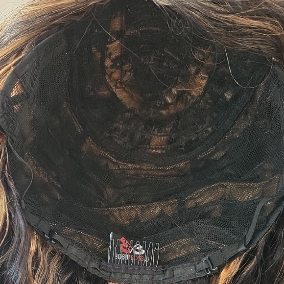 Boss Wig 20-Inch Curly Human Hair Wig - Brown - Picture 6 of 7